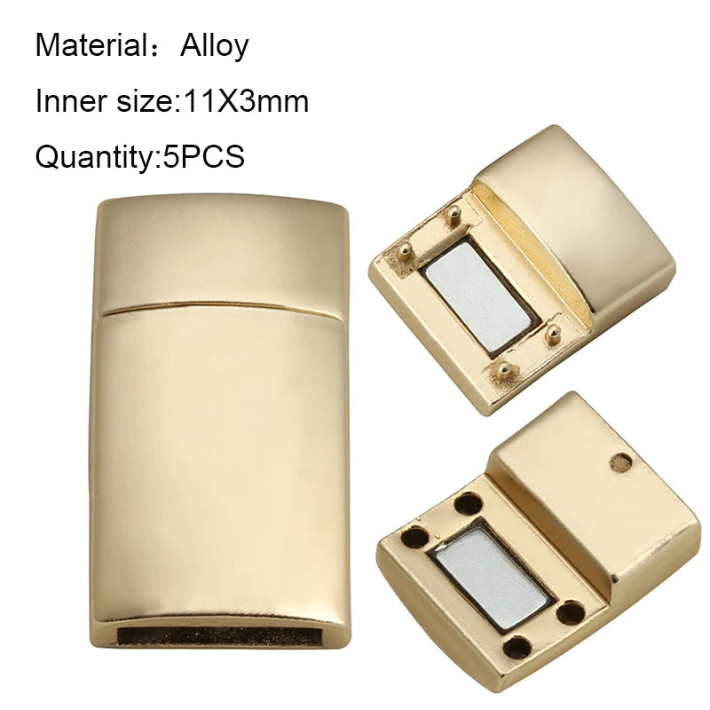 Louleur Magnetic Clasps for Leather Jewelry Crafting ATHLEXES