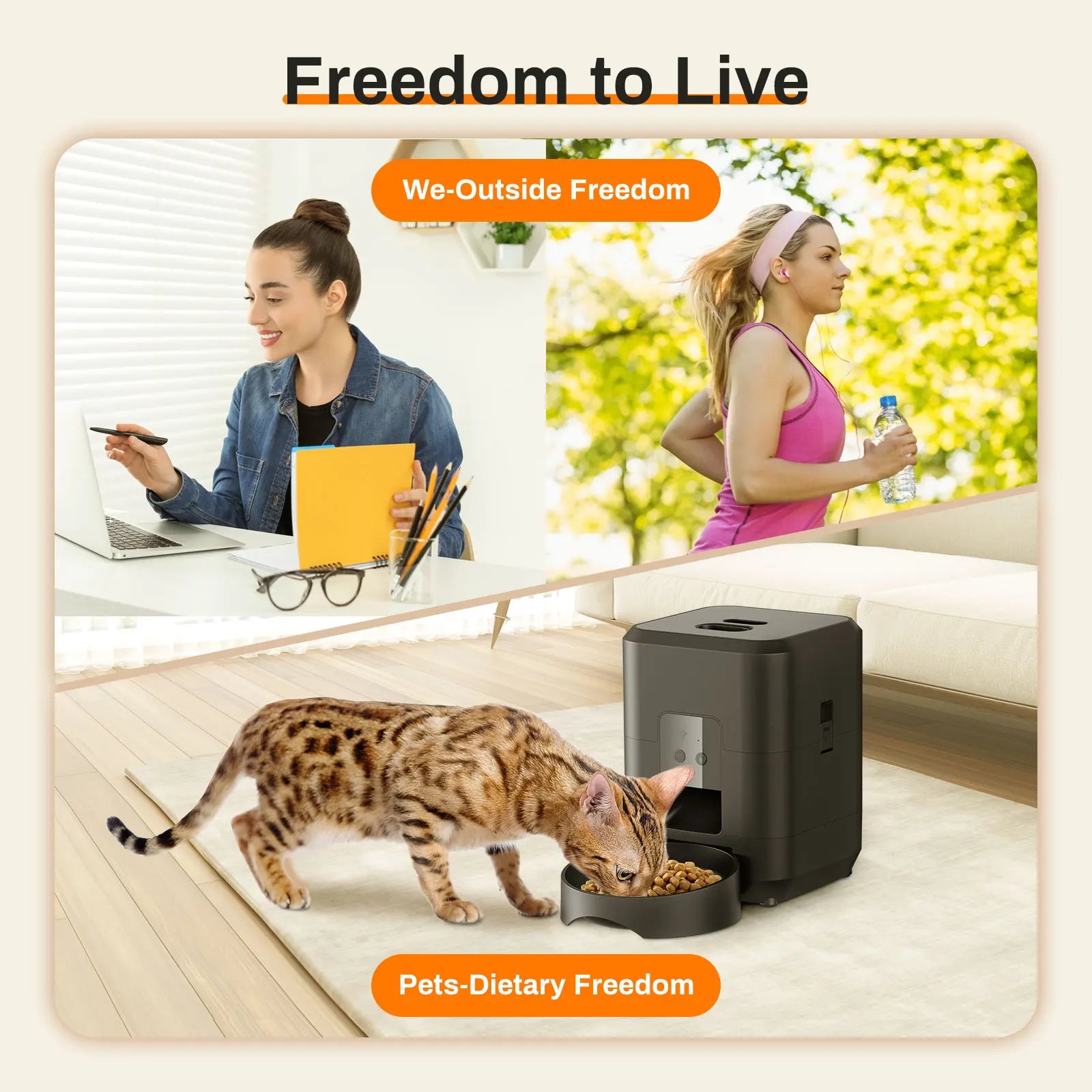 ZYfeeder Smart Pet Feeder ATHLEXES