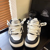 Star Design Lace Up Womenâ??s Platform Sports Sneakers ATHLEXES