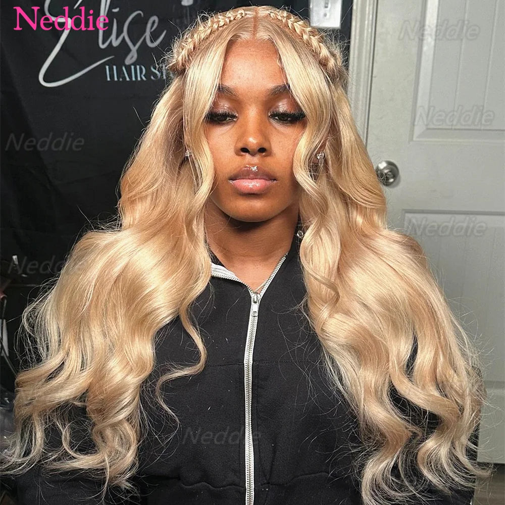Honey Blonde Body Wave Lace Front Wig ATHLEXES