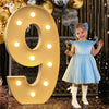 Radiant 4FT DIY Light Up Numbers for Celebrations ATHLEXES