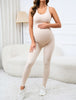 Seamless Maternity Ribbed Bra and Leggings Set ATHLEXES