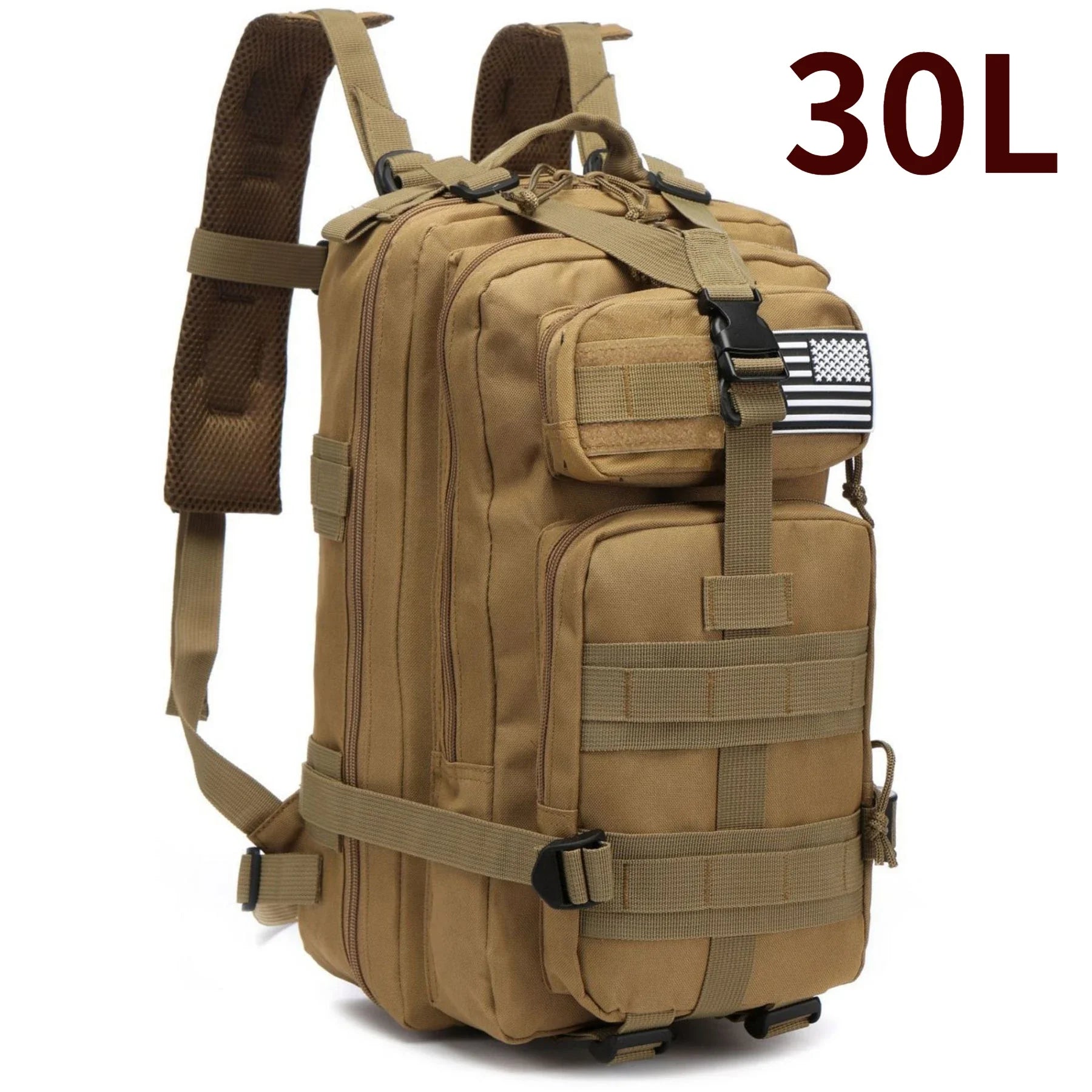 30L/50L 1000D Nylon Waterproof Trekking Bag Backpack ATHLEXES