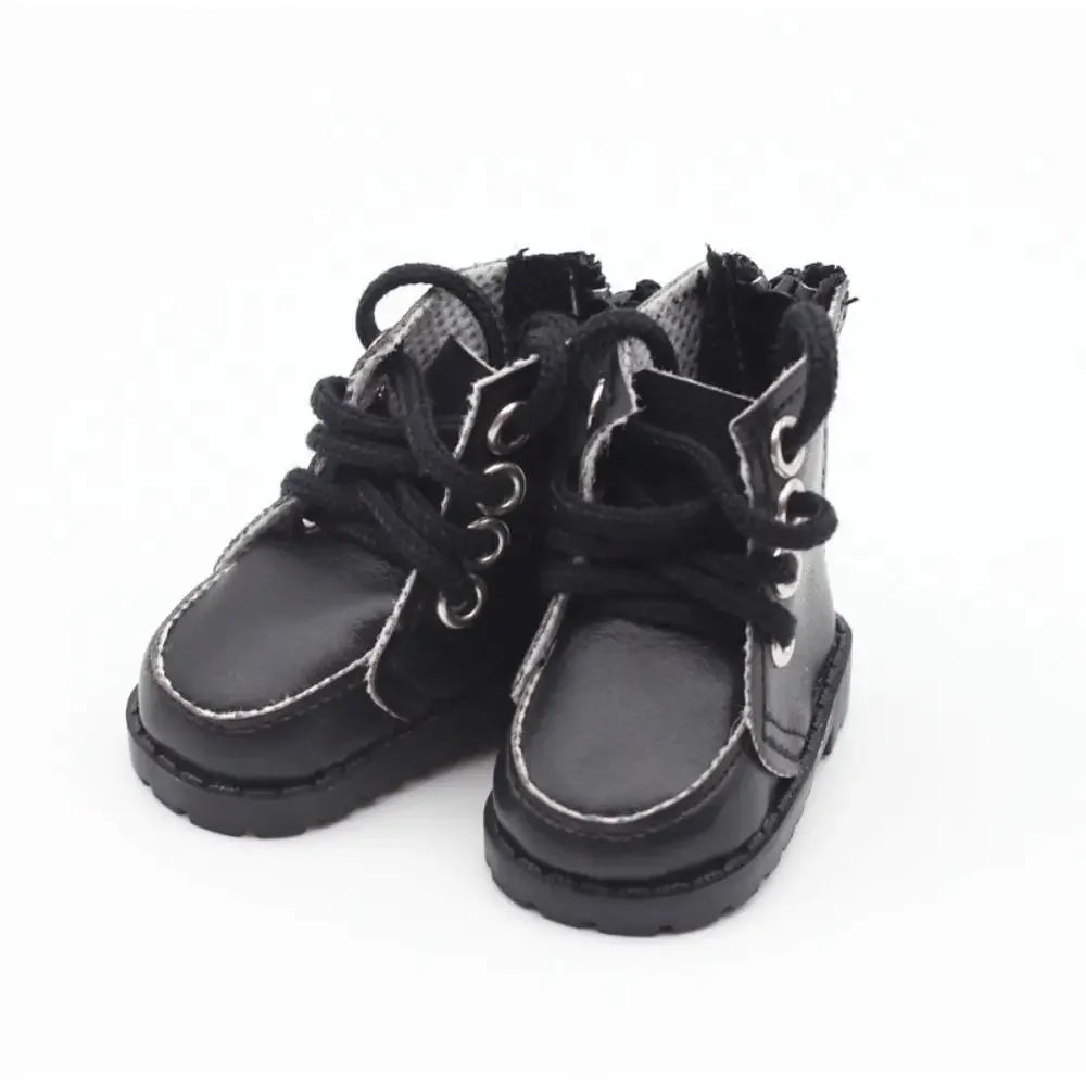 Mini Doll Boot Shoes for 20cm Plush Dolls - Stylish 5-5.5cm Accessories ATHLEXES
