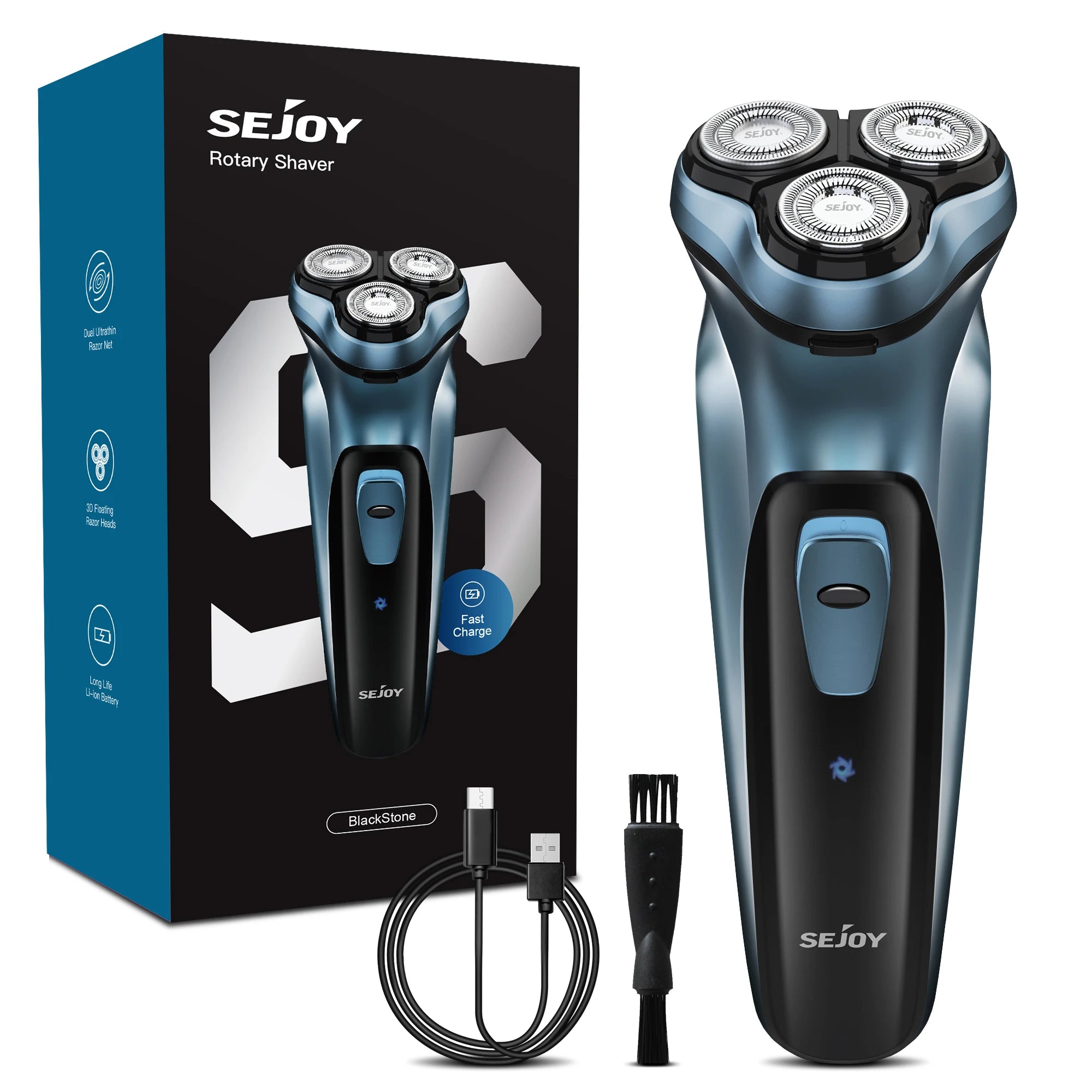 Sejoy 5W 2 in 1 Rotary Shaver & Trimmer Machine ATHLEXES