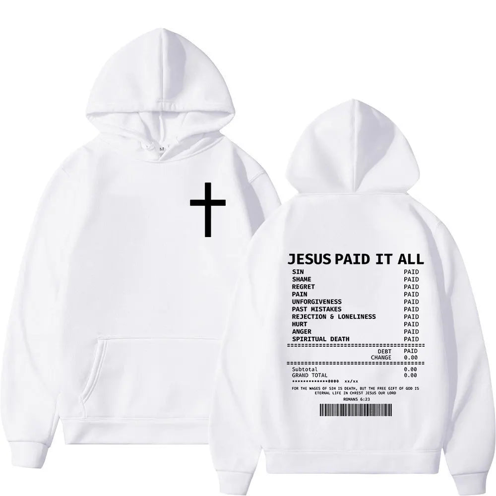 FaithWear Jesus Paid It All Hoodie ATHLEXES