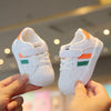 ChicStride 2 Striped White Baby Casual Sneakers ATHLEXES