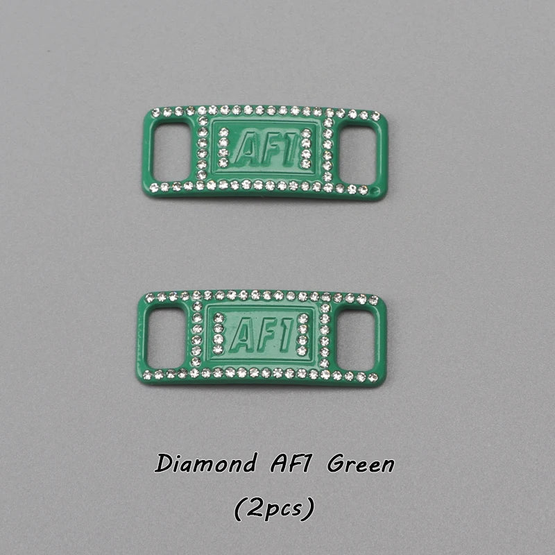 Diamond Luxury AF1 Shoelace Charms with Metal Buckle ATHLEXES