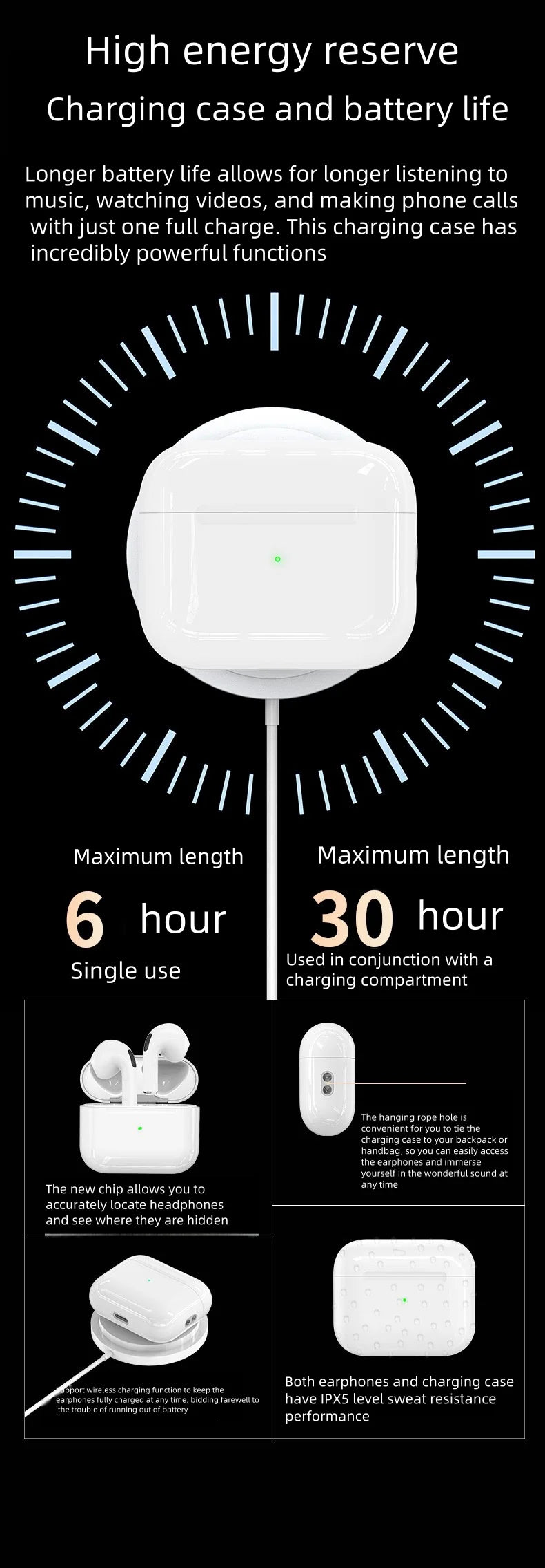 Lamellate Hi-Fi Wireless Earbuds BT5.3 ATHLEXES
