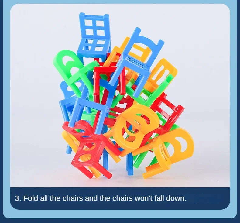 Childrenâ??s Mini Folding Chair Balancing Game ATHLEXES