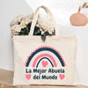 Bulldog Love Canvas Tote Bag ATHLEXES