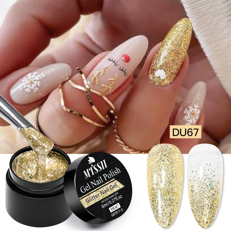Mtssii 8ml Clear Nail Gel Art Extension & Carving Varnish ATHLEXES