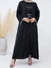 Eid Silky Satin Abaya Set ATHLEXES