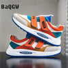 Retro Patchwork Men's Fashion Sneakers for Outdoor Sport ATHLEXES