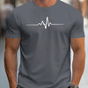 Graphic Cotton Casual Tee for Men ATHLEXES