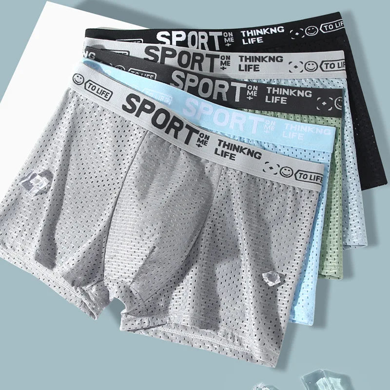 UltraComfort Mesh Boxer Shorts for Men ATHLEXES