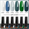 NailArt Pro 6pc UV Gel Polish Kit for Manicure ATHLEXES