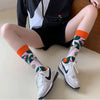 Colorful Cotton Women's Socks - Trendy Hedgehog & Sloth Designs ATHLEXES