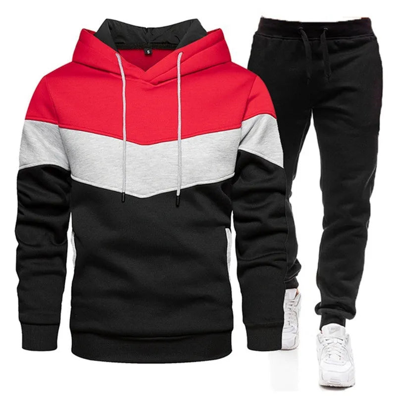 Autumn Winter Sport Hoodie Set for Men ATHLEXES
