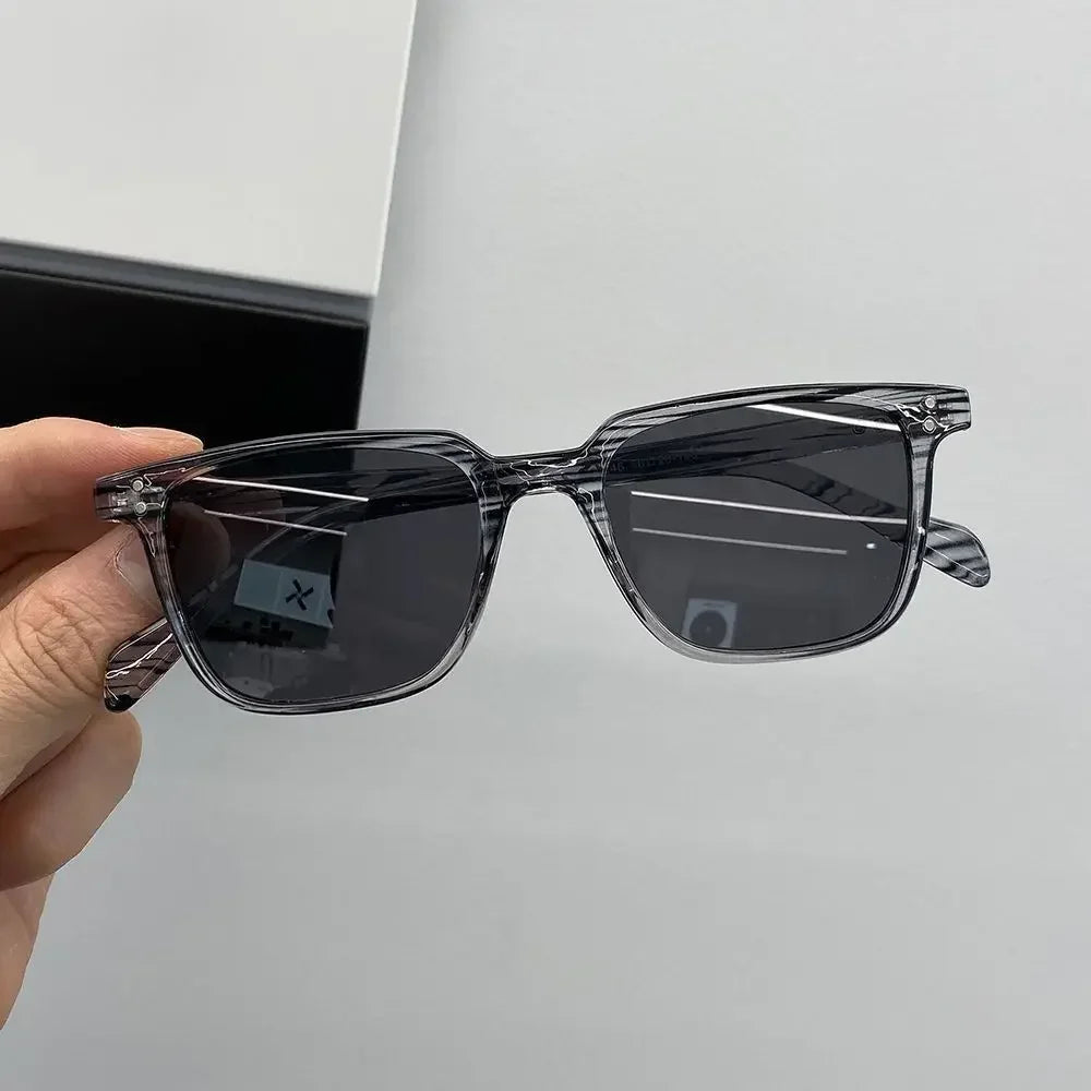 Leopard Green Square Sunglasses for Men ATHLEXES