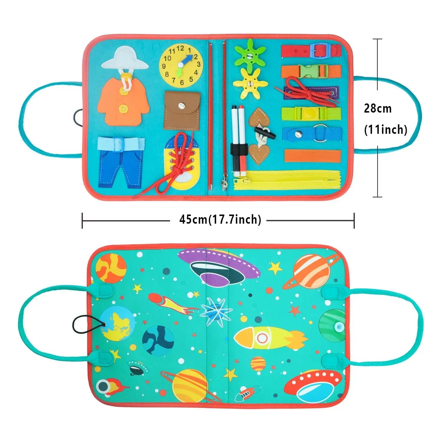 Felt Learning Board Busy Board ATHLEXES