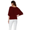 Chic Summer V-Neck Batwing Tee for Women S-5XL ATHLEXES