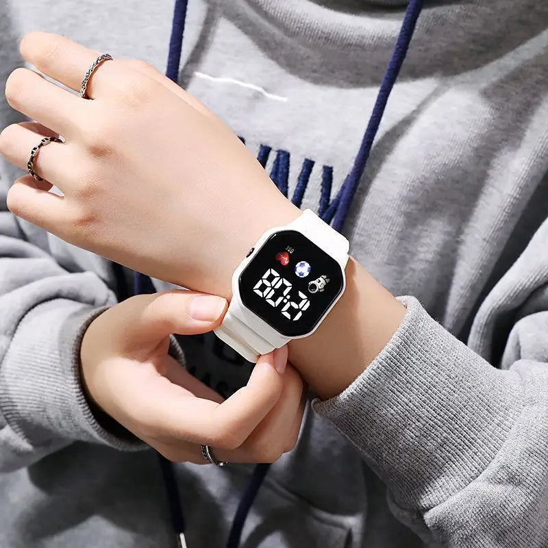 GalaxyTime Kids LED Digital Sports Watch ATHLEXES