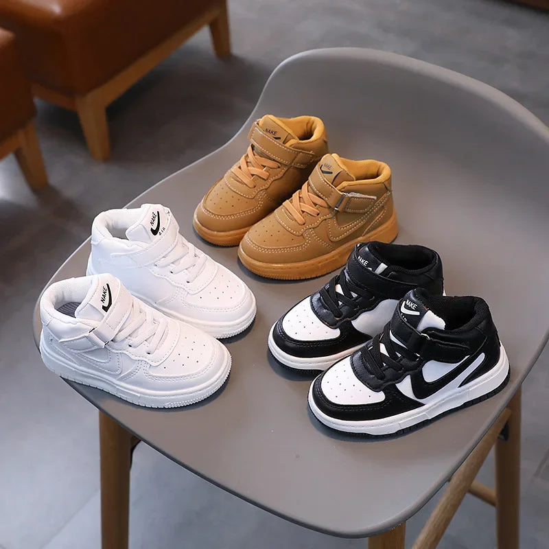 Korean Style High Top Kids Basketball Sneakers ATHLEXES
