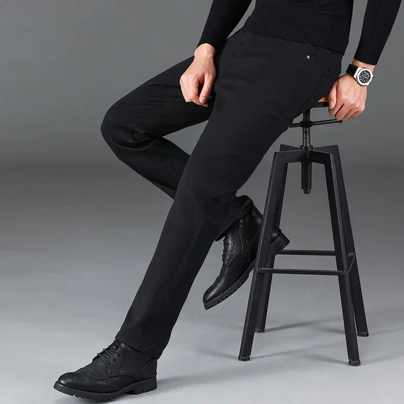 Luxury Stretch Slim Fit Jeans for Men ATHLEXES