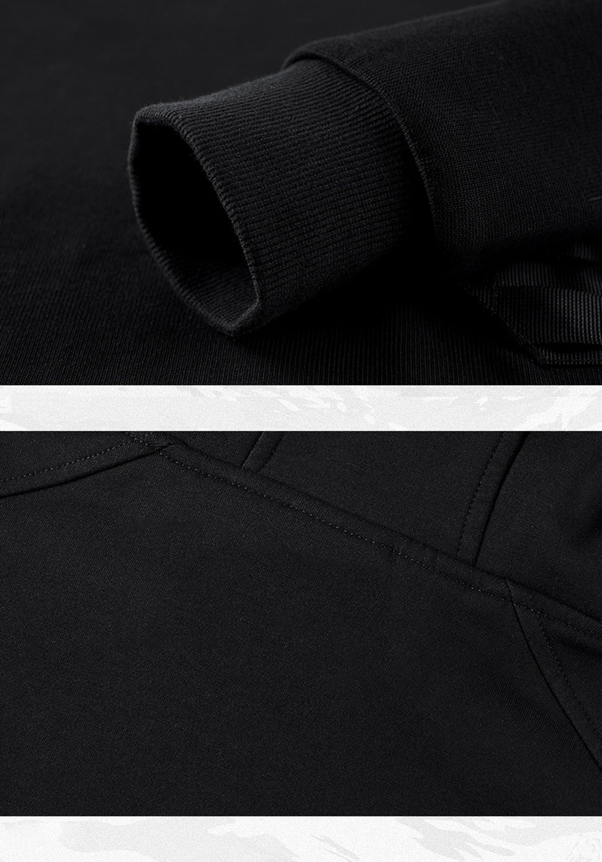 Men's Techwear Cyberpunk Zip Up Hoodie with High Neck Mask ATHLEXES