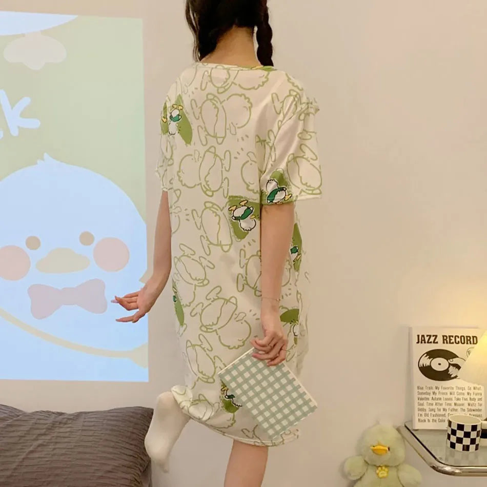 Chic Maternity Nightgown for Easy Breastfeeding ATHLEXES