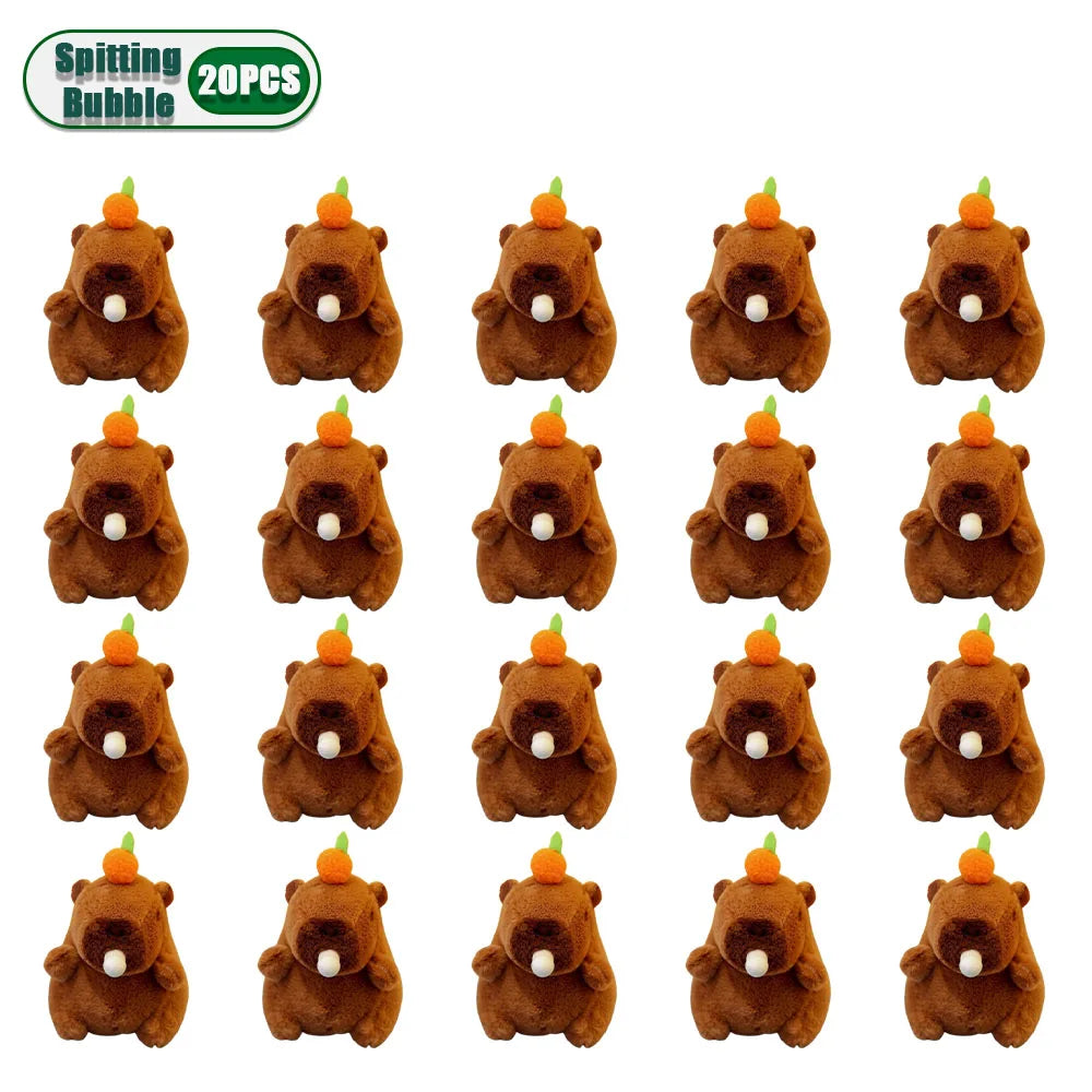 Plush Capybara Keychain Pendant Toy ATHLEXES
