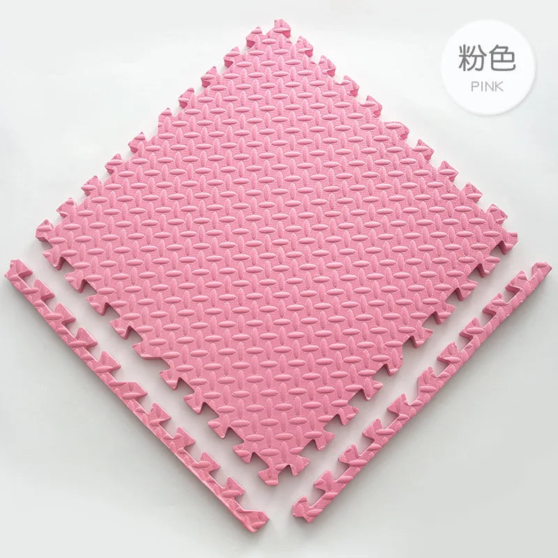 Premium 16PCS Non-Slip EVA Gym Mats for Yoga and Workout ATHLEXES
