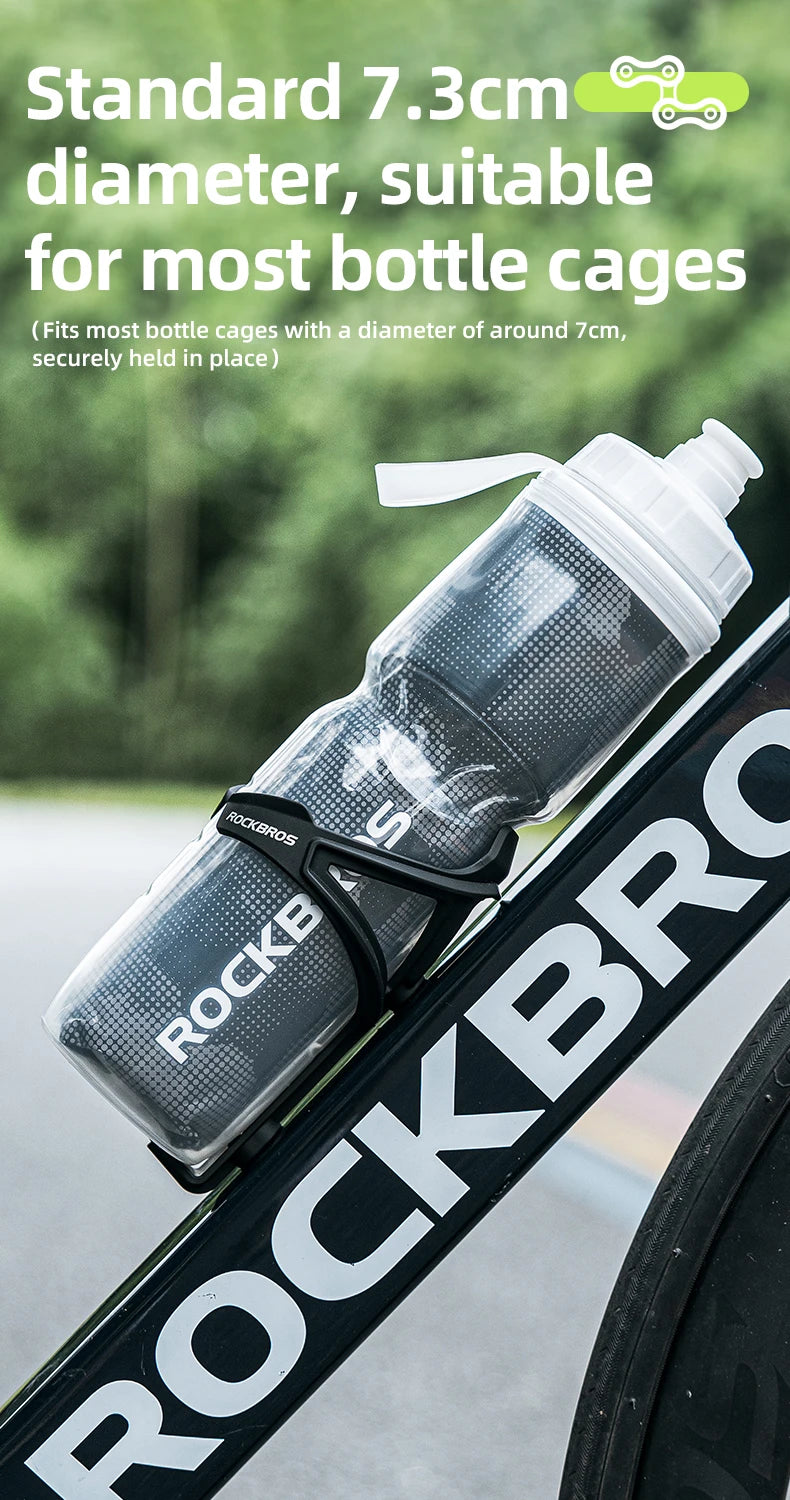 ROCKBROS 750ml Insulated Bicycle Water Bottle ATHLEXES