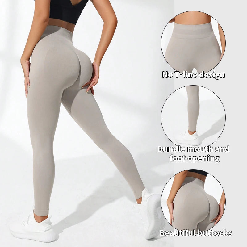 Women's High-Waist Seamless Yoga Pants ATHLEXES