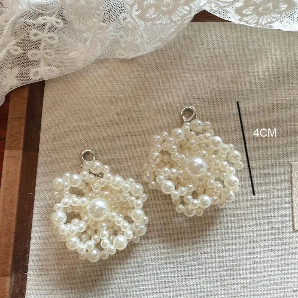 Elegant Pearl Bow Pendant Keychain for Handmade Sneakers ATHLEXES