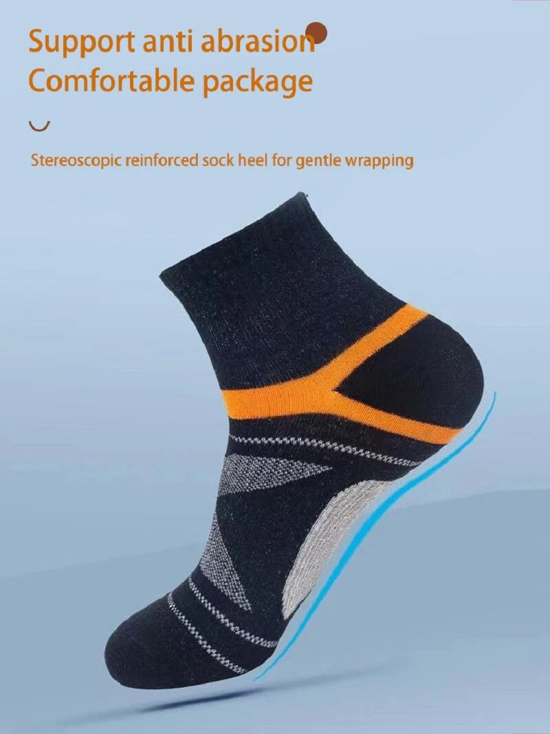 Elite Comfort Menâ??s Black Athletic Socks - 3 Pack ATHLEXES