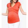 Chic Maternity Nursing Top - Sleeveless & Asymmetrical ATHLEXES
