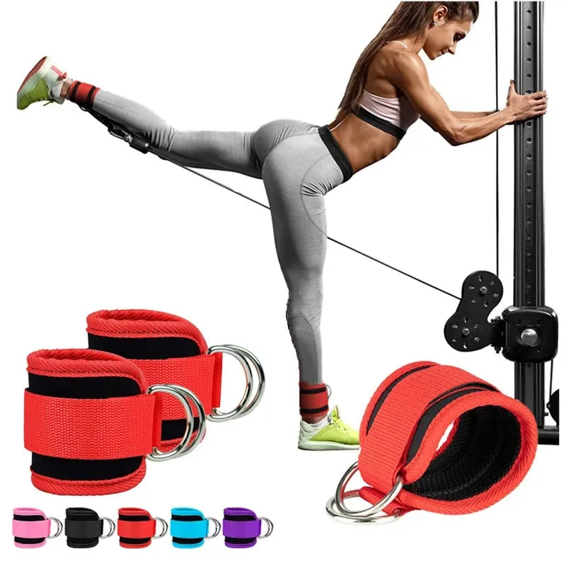 Premium Cable Ankle Straps for Strength Training ATHLEXES