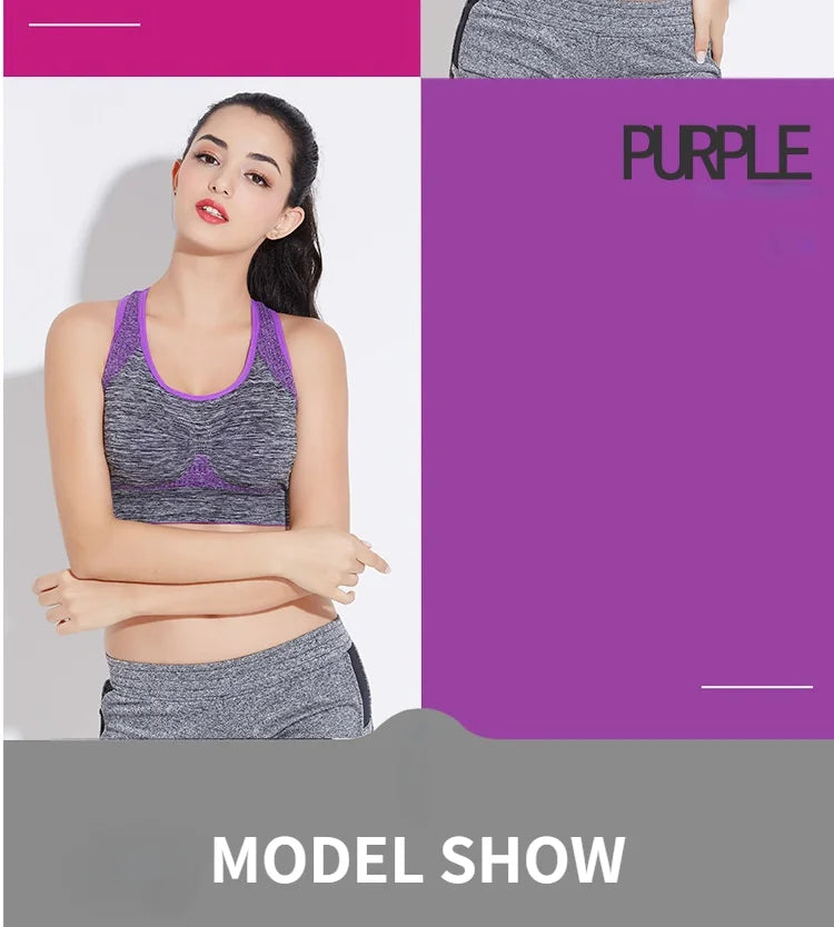 Seamless Support Sports Bra for Active Women ATHLEXES