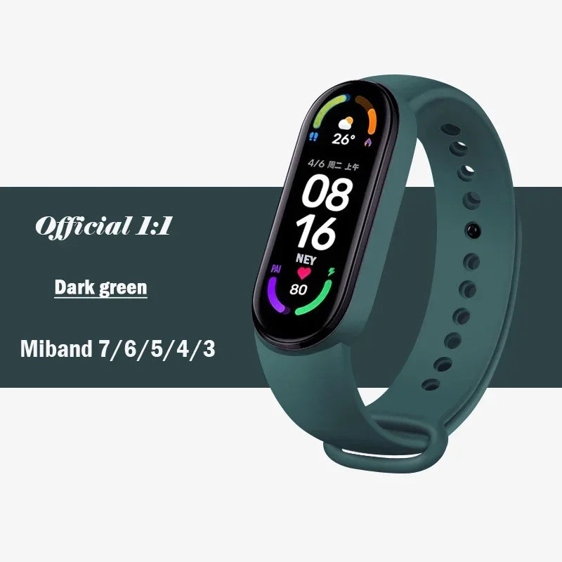 Xiaomi Mi Band Silicone Sport Watch Strap ATHLEXES