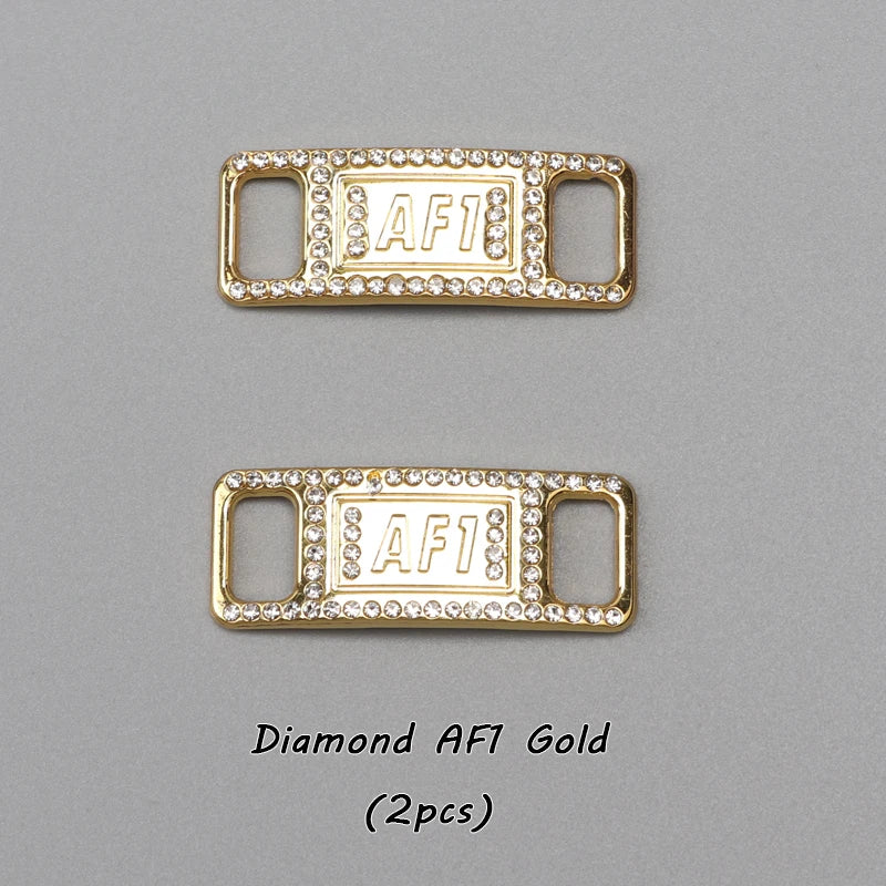Diamond Luxury AF1 Shoelace Charms with Metal Buckle ATHLEXES