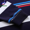 TACE&SHARK Premium Striped Long Sleeve Polo Shirt ATHLEXES
