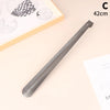 Elegant Stainless Steel Shoe Horn with Leather Cover ATHLEXES