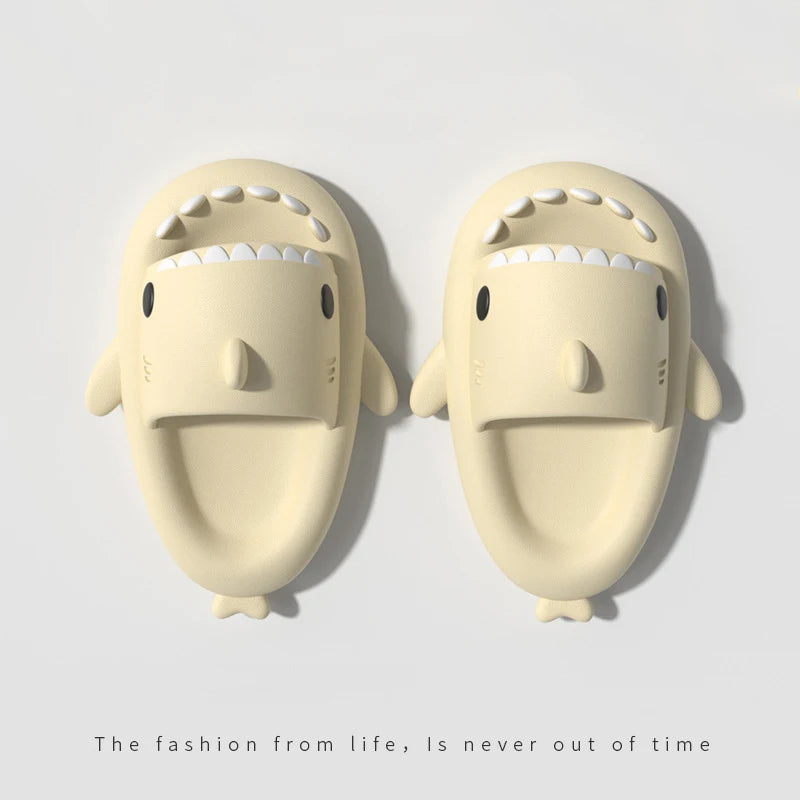 SharkSmile Cute EVA Slippers for Summer Beach Fun ATHLEXES