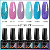 NailArt Pro 6pc UV Gel Polish Kit for Manicure ATHLEXES