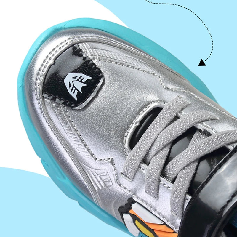 NBGAG Boys Casual Leather Sneakers ATHLEXES