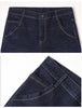 Classic Stretch Straight Fit Denim Jeans for Men ATHLEXES
