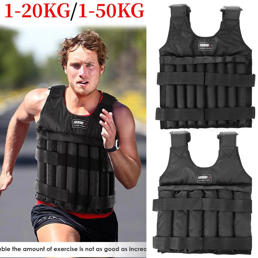 EliteFit Adjustable Weighted Vest 50kg ATHLEXES