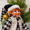 Elf Couple Plush Dolls: Festive Tree Ornaments ATHLEXES